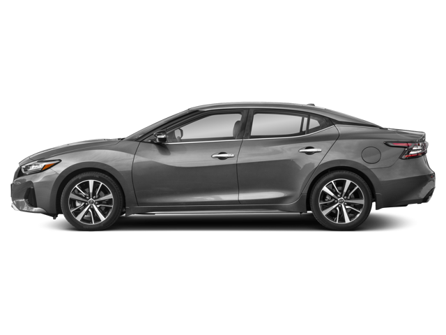 Nissan Maxima Black sporty sedan side view