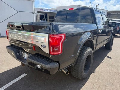 2015 Ford F-150 Platinum
