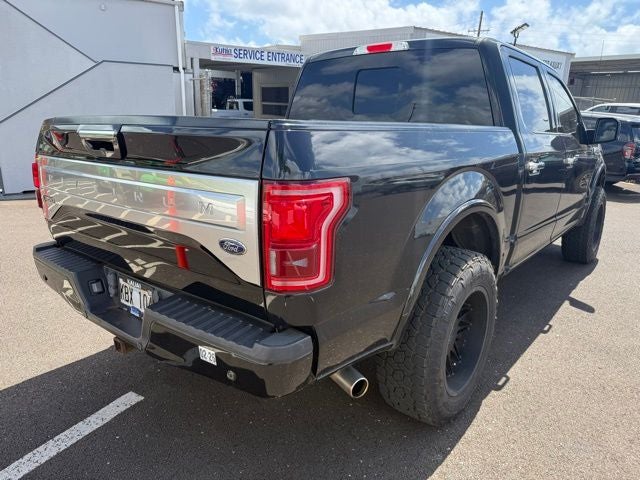 2015 Ford F-150 Platinum