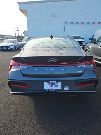 2024 Hyundai Elantra Hybrid Blue