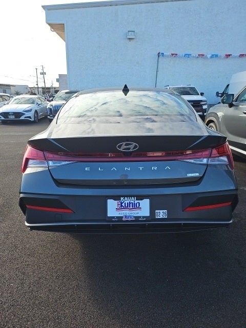 2024 Hyundai Elantra Hybrid Blue