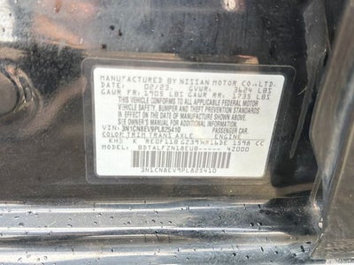 2023 Nissan Versa 1.6 SV